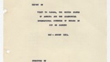 Report on a visit to Canada, the USA and the Quadrennial International Congress of Nurses in Rio de Janeiro between May-August 1953, by Kathleen Raven