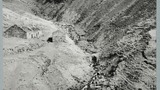 The site of Lord Pomfret's smelt mill in East Grain, Swinnergill. Image used for one of the photographic illustrations in "A Dales Heritage" (1982), plate 18?