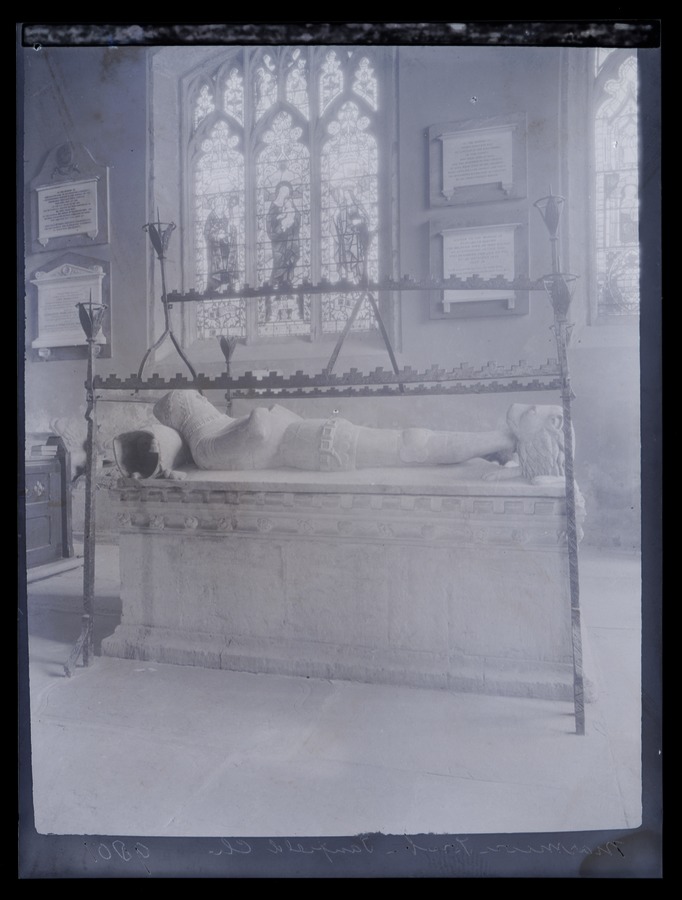 Tanfield Church, Marmion Tomb Image credit Leeds University Library