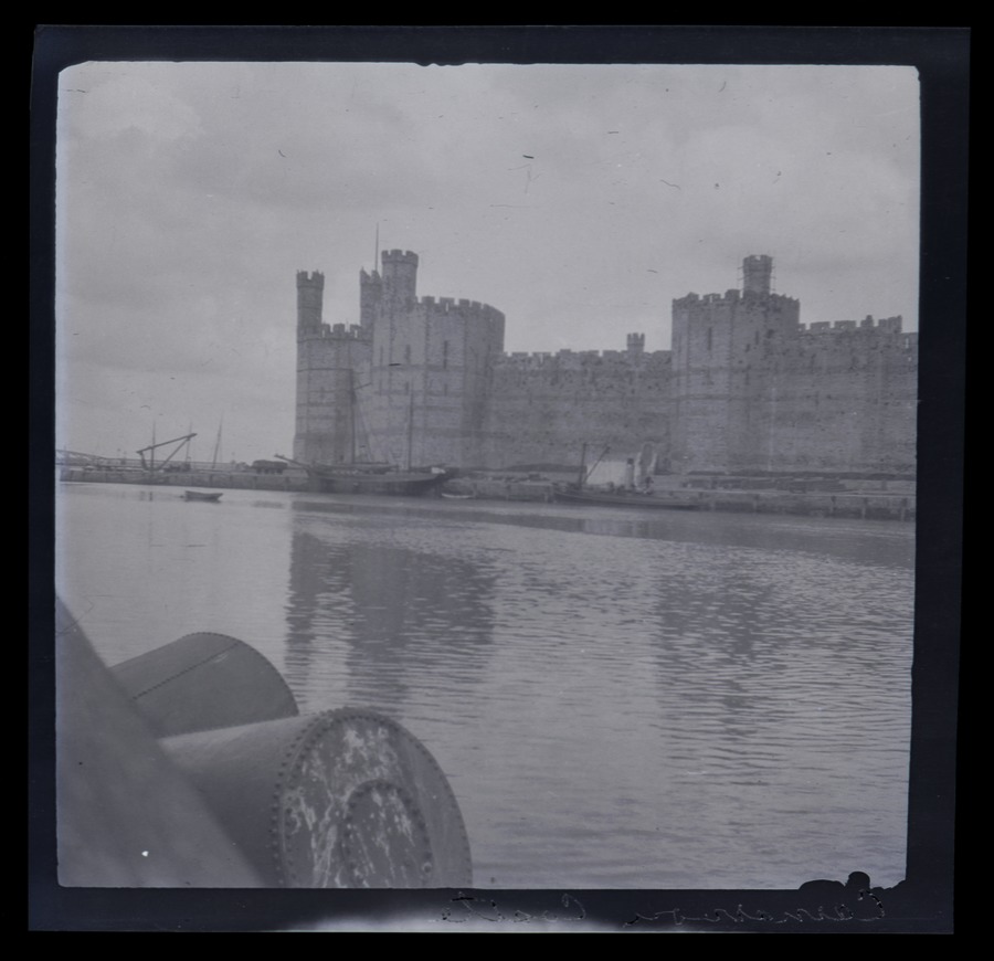 Carnarvon Castle Image credit Leeds University Library
