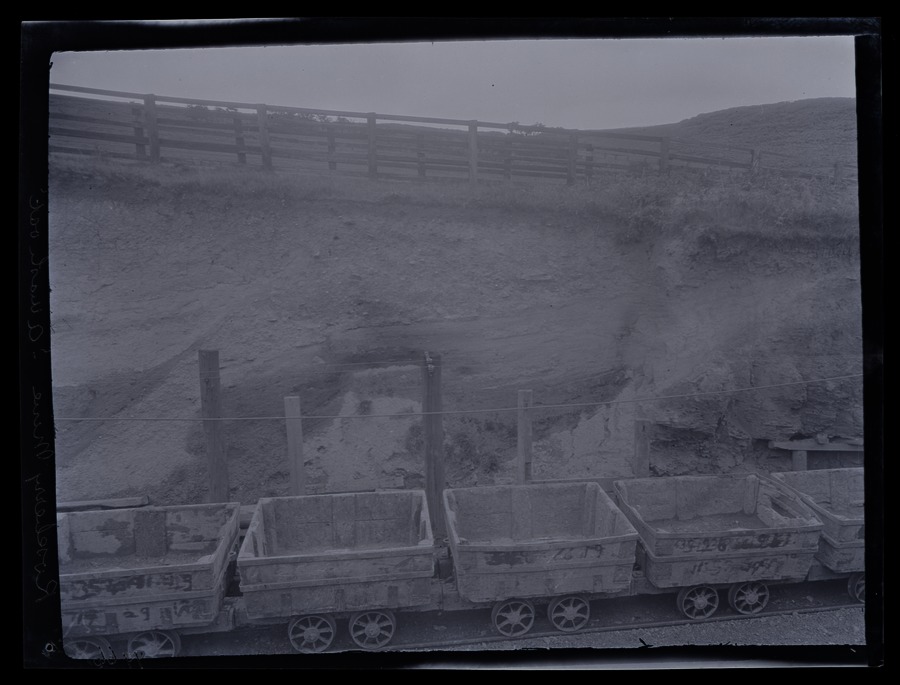 Roseberry Mine, a "wash out" Image credit Leeds University Library