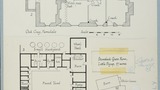 Plans of Cliff Cottage, Beadlam; Oak Crag, Farndale and Stonebeck Gate Farm, Little Fryup, 97 acres. Original drawings for use in "Life in the Moorlands of North-East Yorkshire" (1972), page 3 (page reference taken from the new edition, which was publishe