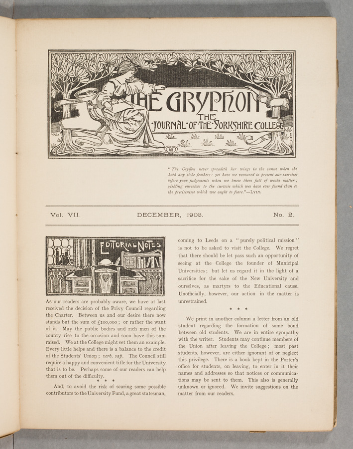 The Gryphon, volume 7 issue 2 © University of Leeds