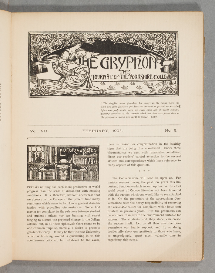 The Gryphon, volume 7 issue 3 © University of Leeds