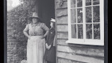 Lavenham, Woman at cottage door