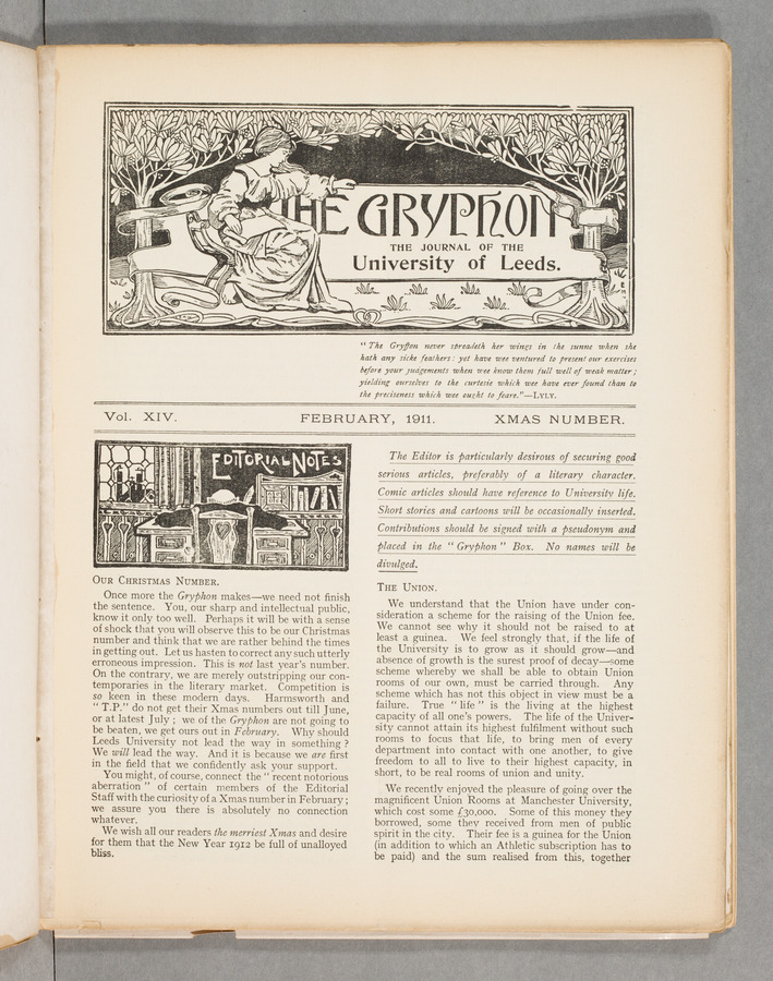The Gryphon, volume 14 issue 3 © University of Leeds