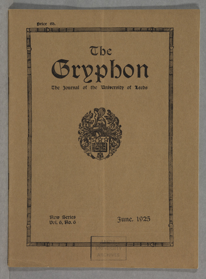The Gryphon: Second Series, volume 6 issue 6 © University of Leeds