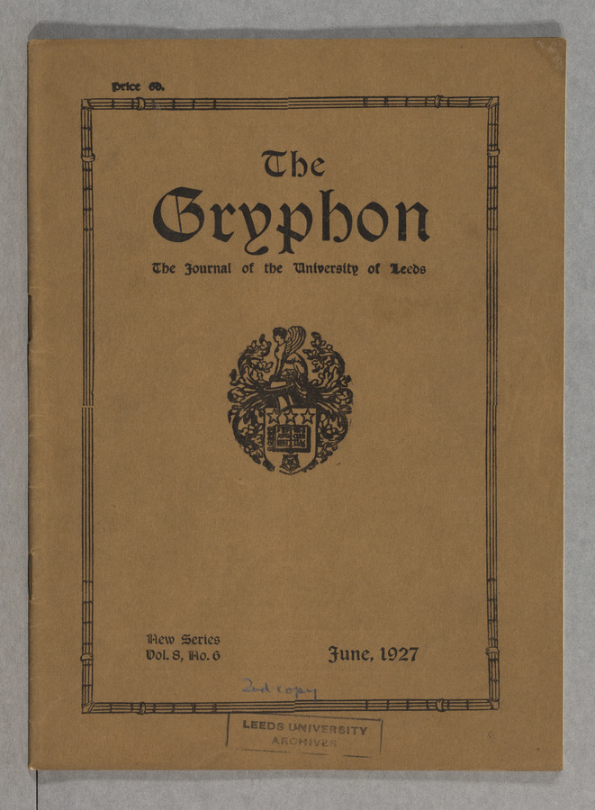 The Gryphon: Second Series, volume 8 issue 6 © University of Leeds