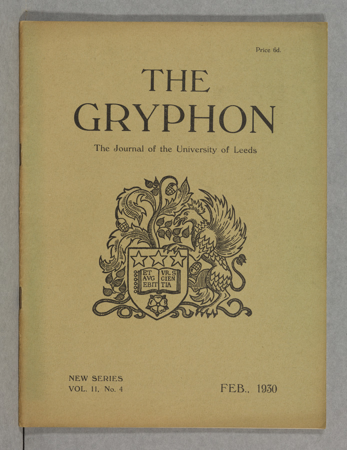 The Gryphon: Second Series, volume 11 issue 4 © University of Leeds