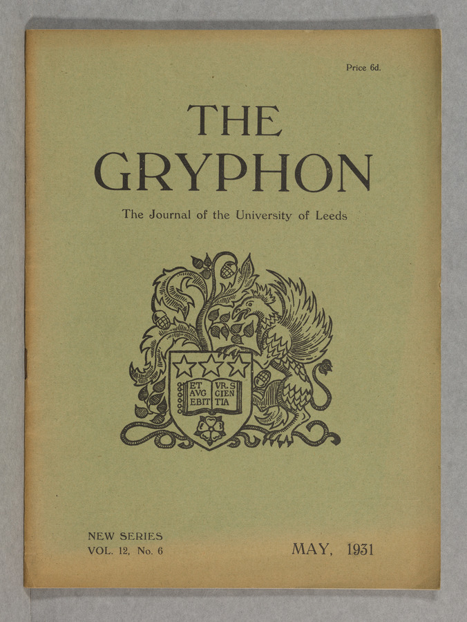 The Gryphon: Second Series, volume 12 issue 6 © University of Leeds