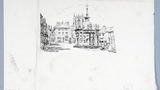 Beverley, original drawing  used in "Yorkshire Tour" (1939), page 49