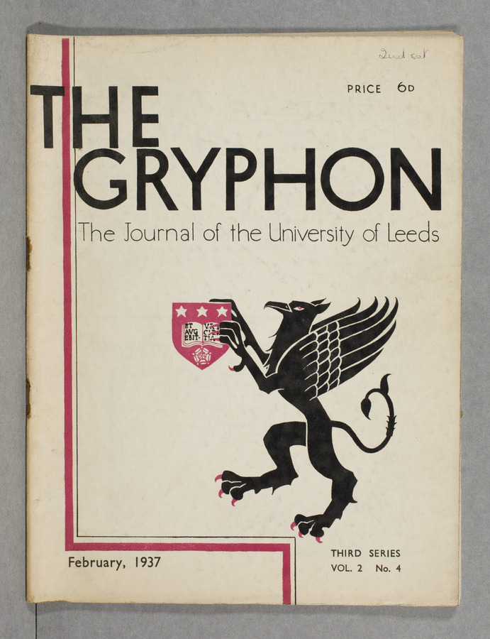 The Gryphon: Third Series, volume 2 issue 4 Media credit University of Leeds
