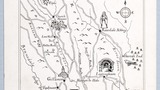 Pictorial Map of Farndale and Rosedale. Original drawing produced for "The Dalesman". Date and page reference to be researched.