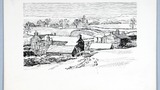 "There were Days of Surpassing Beauty". Original drawing used in "Yorkshire Cottage" (1942), page 98