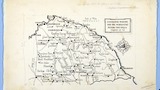 Map used for Chapters 21-26  of "Yorkshire Tour" (1939): "Cleveland, Whitby, and the North-East Moors and Dales", page 233