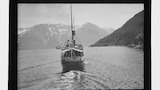 Utne, Steamer leaving for Odde