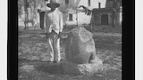 Toltec remains of Idol, Huexotla [Huejotla], Mexico