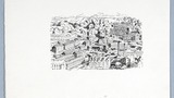 Hebden Bridge, original drawing  used in "Yorkshire Tour" (1939), page 91