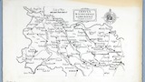 Map used for Chapters 12, 13,15,16 of "Yorkshire Tour" (1939): "Craven, Wharfedale, Nidderdale", page 133