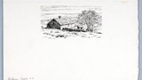 Withens, original drawing  used in "Yorkshire Tour" (1939), page 128