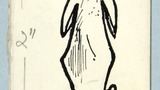 Azilian harpoon. Original drawing used in "The Wonders of Yorkshire" (1959), page 172