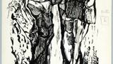 Weathercote Cave. Original drawing used in "The Wonders of Yorkshire" (1959), page 169