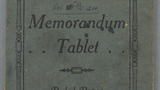 A memorandum book containing notes on cookery and marketing, compiled 1924-1925 by Maude Mary Whittaker