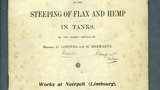 Account of the steeping of flax and hemp in tanks by the patent system of Messrs. G Loppens and H Deswarte
