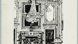 The Court Room, Hull Trinity House. Original drawing used in "The Wonders of Yorkshire" (1959), page 280