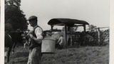 Milking by Hand / Back Can