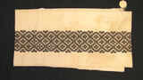 fragment of bed cover