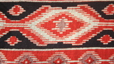 printed ikat style sari cloth