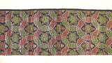 panel of silk brocade