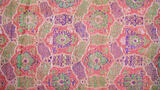 panel of silk brocade