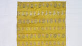 panel of silk brocade
