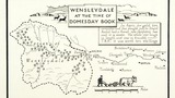 Wensleydale at the time of the Domesday Book. Original drawing used in "Yorkshire Village" (1953), page 35