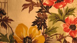 printed upholstery fabric