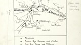 Map of Pre-Historic Sites. Original drawing used in "Yorkshire Village" (1953), page 11