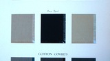 Cotton Gaberdines; Cotton Coverts [exhibit card]