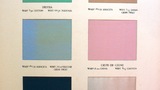 Piece Dyed Fabrics [exhibit card]