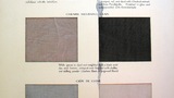 Raw Natural Silk (Nett) Fabrics [exhibit card]