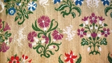 Furnishing Fabrics of Vat Dyed Yarns [exhibit card]