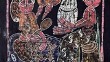 Yoruba batik panel