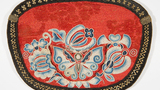 oval purse front panel