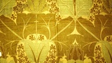 Art Nouveau woven fragment