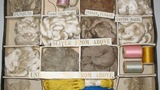 silk fibre display box