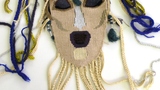 woven tribal head