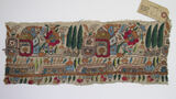 embroidered border fragment