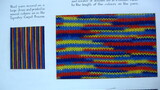 exhibit card of knitting