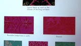Hand Woven Silk Fabrics [exhibit card]